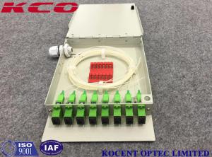 China Wall Mount FTB OTB 8 Ports Fiber Optic Terminal Box FTTH GPON EPON KCO-FTB08D factory