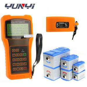 China Handheld Ultrasonic Water Flow Meter 100mm RS232 OCT Output factory