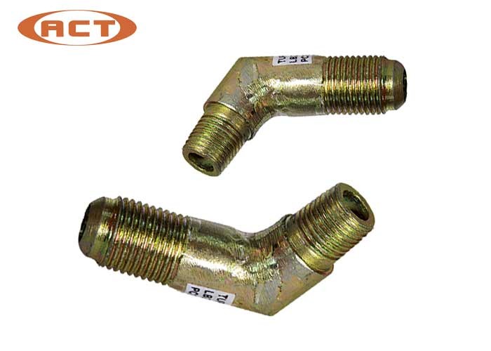KLB-R2003 PC200-5/6D95 Iron Hydraulic Hose Fitting For Excavator Equal Shape