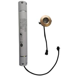 China Aluminous Casing 3W Rechargeable Emergency Light IP20 High Brightness factory