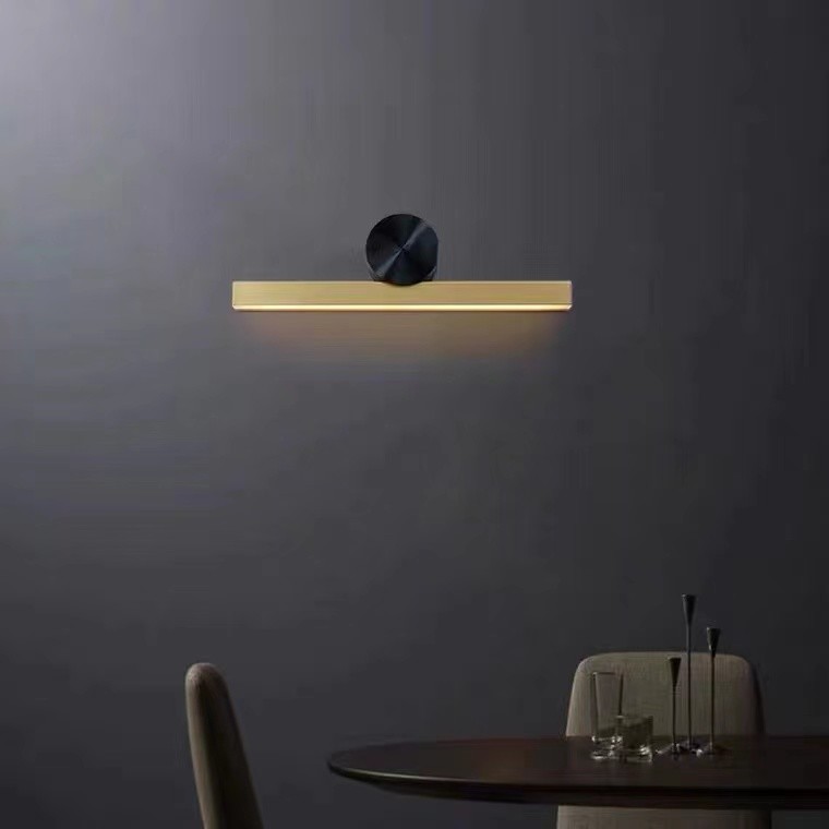 Kids Room Minimalist LED Bedroom Black Wall Lamp Low Voltage Wall Lights