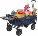 Steel Tube 25*10*0.7CM Portable Beach Trolley for Outdoor Garden Moving Utility