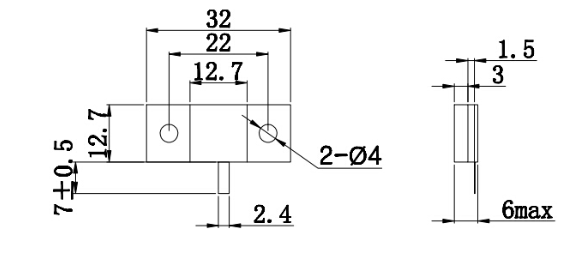 30W 20W ISO9001-2008 Certified Flange RF Power Resistor and Thermal Resistor
