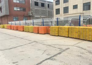 China Silver Color Temporary Residential Fencing / Chain Link Construction Fence factory