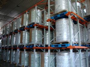 China Steel Heavy Duty Metal Industrial drive in Pallet Racking, Warehouse Equipment and Shelving System factory