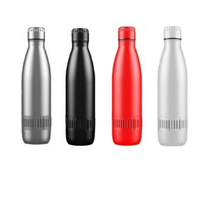 China 800ml Stainless Steel Sports Water Bottles Wireless Speaker Bluetooth Smart factory