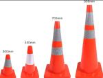 700mm PVC Red Road Safety High luminance Reflective Traffic Cone