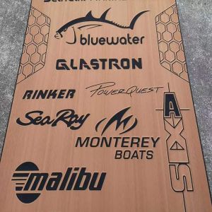 China 140kg/M3 Closed Cell Embossed Boat Non Slip Pads factory