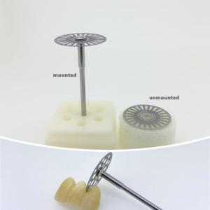 China Super Thin 0.12mm Diamond Rotary Cutting Discs Flexible With Less Vulnerability factory