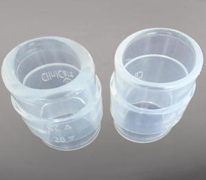 China Transparent LSR Silicone Breast Pump Cylinder factory