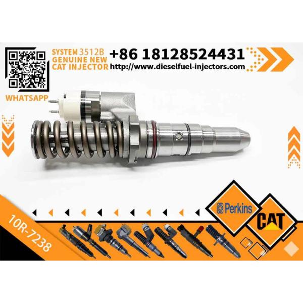 Fuel Injector 246-1854 2461854 Diesel Engine Fuel Injector 10R-7238 10R7238 for CAT 3508C 3512C 3406E 3512B