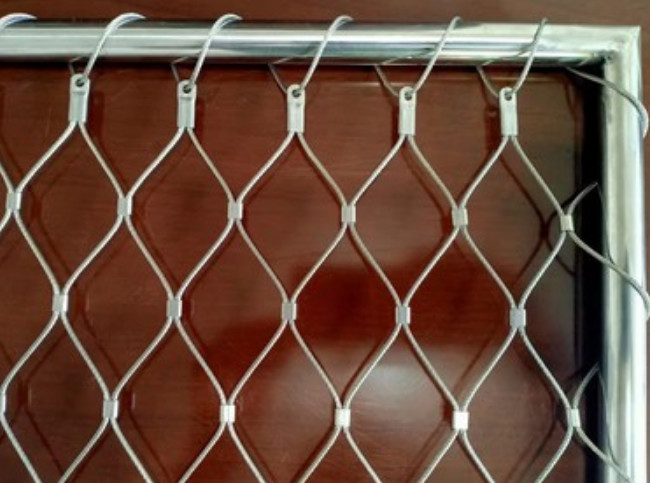 1.5mm Aviary Rope Netting 15mm*15mm Stainless Steel Cable Mesh