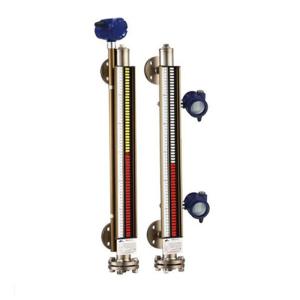 China UHZ Magnetic Fuel Flip Level Gauge Meter With Remote Transmitter factory