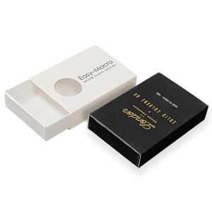 China Personalised Black White Paper Match Style Drawer Gift Box Packaging Custom Matches Box factory