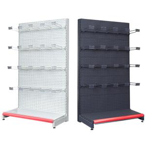 China Gondola Display Rack Stands Shelving Fasteners Hardware Storage Rack factory