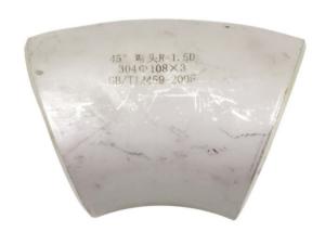 China Seamless Pipe Fittings Hydraulic Pressure Butt Weld Elbow factory