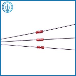China MF58 Glass Encapsulated NTC Thermistor 100K 3950 For Induction Cooker factory