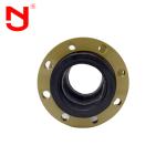 Pipe Flexible Fittings DN150 Rubber Expansion Joint Seal With Flange