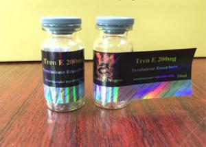 China Tren E 200 Hologram Laser PET Steroide Injection 10ml Viall Labels factory