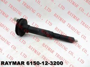 China KOMATSU Genuine diesel fuel injector assy 6150-12-3200, 6150-12-3210 for PC400-6 excavator factory
