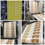High Speed Plastic Manufacturing Machine 4 Color Paper Cup Flexo Printing