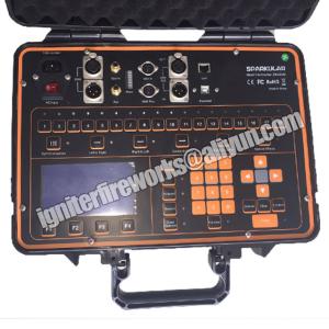 China DMX512 110mm 3350mAH Stage Effects Cold Sparkular Machine on sale