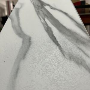 China Glossy Marble Look SPC Luxury Vinyl Plank Flooring 145x910mm 1218x148mm factory