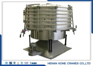 China 1500mm Ultrasonic Vibrating Screen With Stretching Screen Tool factory