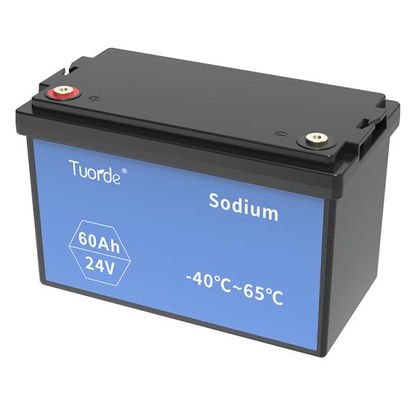 24V 60Ah Sodium Ion UPS Battery -40-65C Working Temperature IP67 Protection