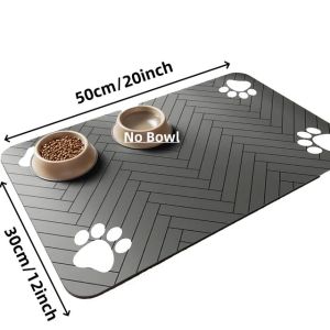 High-Performance Waterproof Pet Feeding Mat with Advanced Absorption Technology