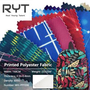China 600D Printed Polyester Fabric factory