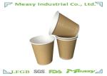 10 Ounce Kraft Color Single Wall Paper Cups 300 CC Takeaway