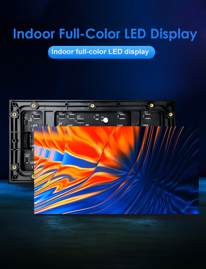 P1.66 Indoor LED Module Energy Efficient Module LED Display Seamless Integration