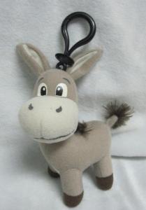 China Shrek Donkey keychain Plush Toys factory
