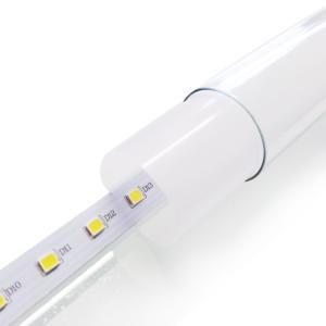 China 9-24W Warm White T8 LED Tube With Aluminum Lamp Body For Household Lighting factory