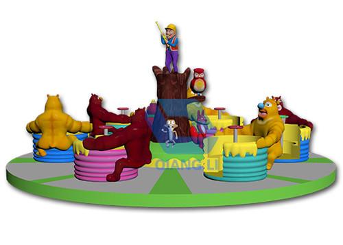 Durable Theme Park Rides Children 24 Persons Indoor Carnival Rides Erosion