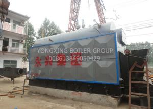 China Large Stove Sawdust Fired Boilers / Wood Pellet Fired Steam Boiler 6000Kg Steam Output factory