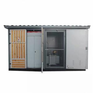 China modular distribution transformer substation package substation factory