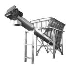 Custom Industrial Powder Flexible Cement Spiral Sawdust Screw Conveyor Auger for