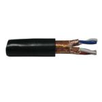 2 core PVC Insulation Flexible Round Control Cable KVV 450/750V in black color