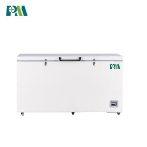 China Minus 40 Degree R290 Refrigerant Stainless Steel Horizontal Biomedical Chest Freezer factory