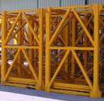 OEM Painted Hoist Tower Crane Mast Anti - Corrosion 2.4 x 2.4 x 5 m