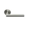 Buy cheap Modern door handle exterior door handle with magnetic round rose door lever from wholesalers