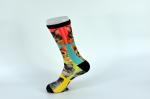 Different Colors Thick Basketball Socks With Quick Dry Sweat Absorbent Type