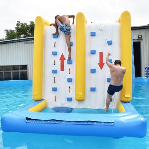 China Bouncia New Design Floating Climbing Wall For Sea or Lake on sale