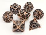 Hand Polished Mini RPG Dice Set Durable Wear Resistant Luxury
