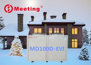 China EVI 36.8KW Air To Water Heat Pump 380V 50HZ EVI High Efficient Heating System factory