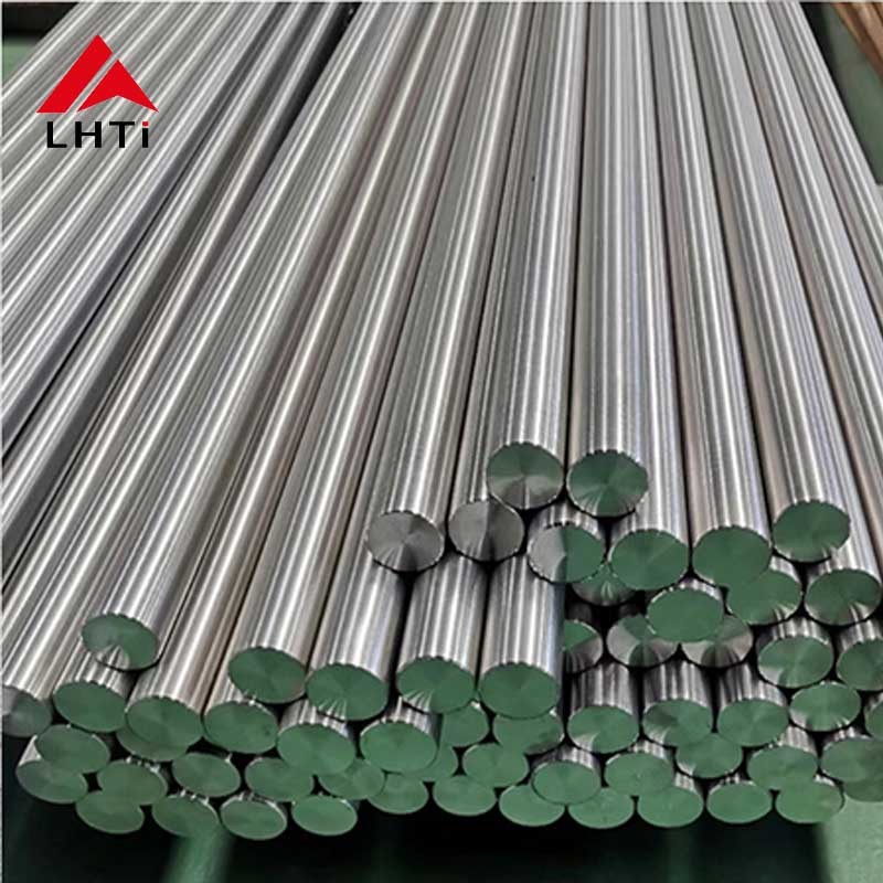 Medical Titanium Bars Bright Surface Finish and Round Shape for Surgical Implants