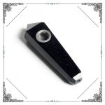 Crystal Borosilicate Glass Hand Smoking Pipes 4 Inches Length Mix Color