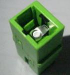 Non Flange Laser ABS Shutter Fiber Optic SC Adapter